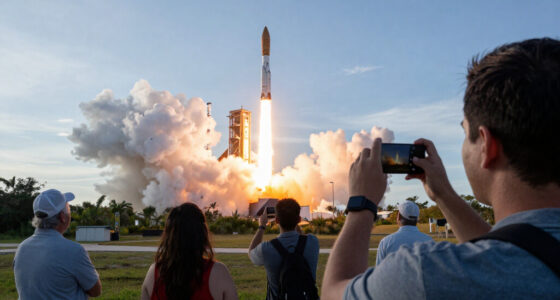 Kennedy Space Center Launch Surges In Global Coverage