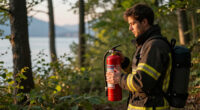 Waldbrand Gardasee