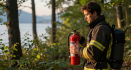 Waldbrand Gardasee